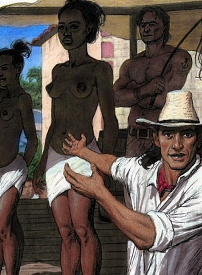 Порно Изнасилование Рабынь Негритянок