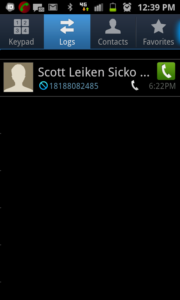 Scott Leiken Phone Call TODAY