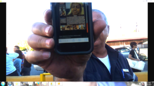 Here is another example of the SCUM Officer Siordia possibly works with, showing PORN on his cellphone to me!