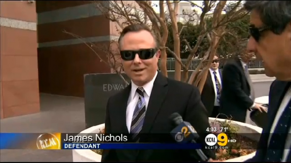 Here is James Nichols, one of the alleged LAPD RAPIST BASTARDS who got off - along with Luis Valenzuela - for raping sex workers amongst other informants!