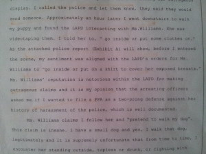 Note Thalia Buitron lies and says that she called the cops when they were already there as can be seen here: