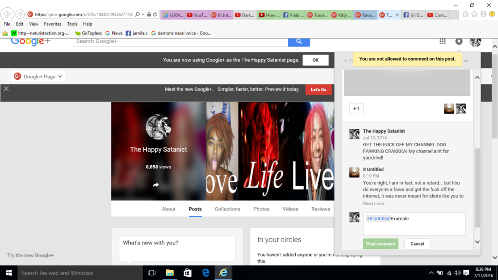 youtube-not-allowing-me-to-comment-on-google-plus-tho-still-got-profile